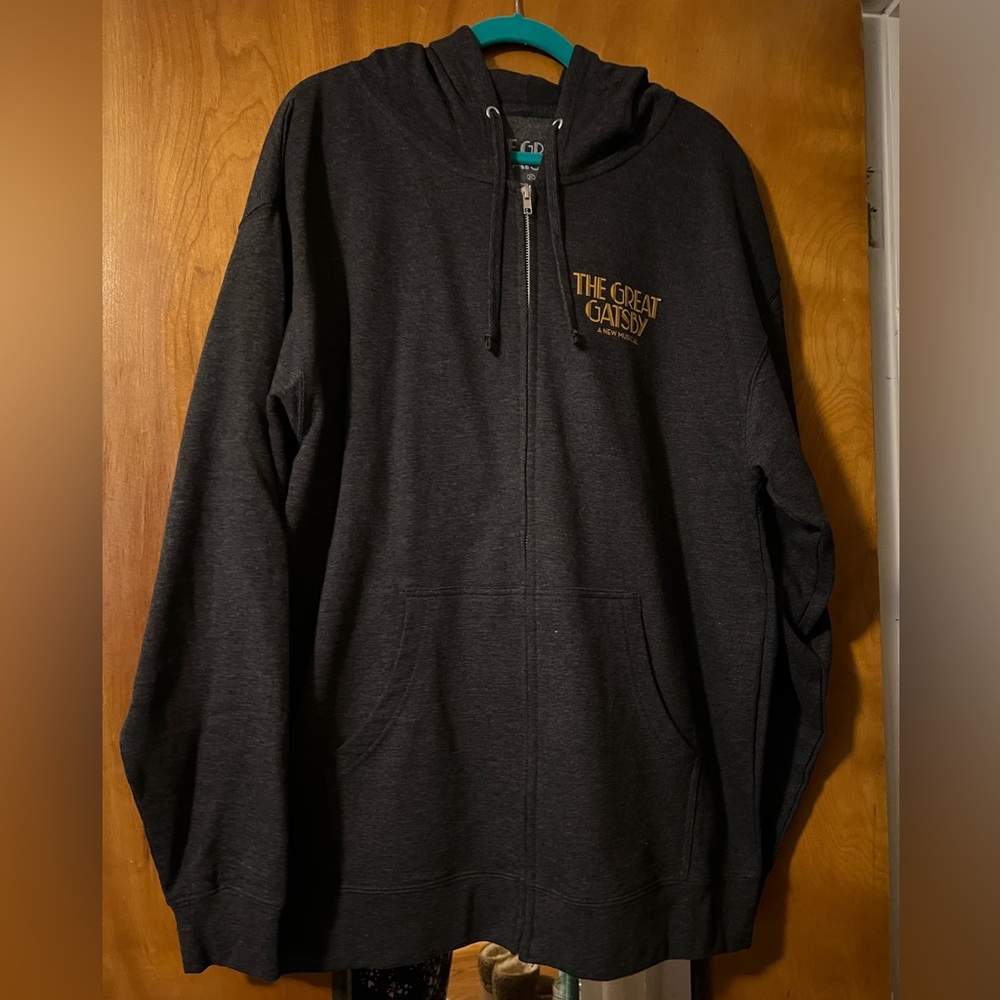 Broadways Great Gatsby zip up hoodie brand new